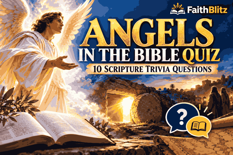 Angels in the Bible Quiz — 10 Scripture Trivia Questions