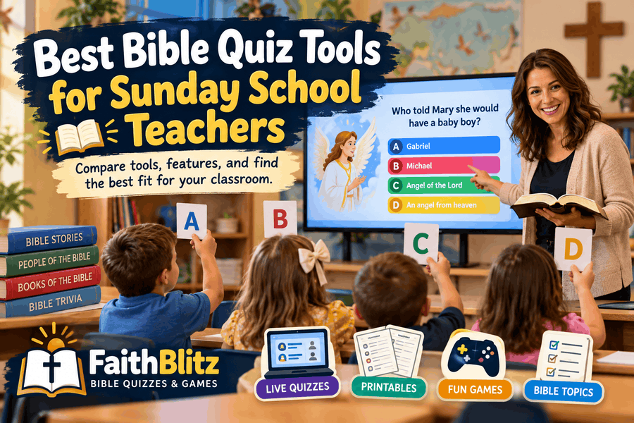 Best Bible Quiz Tools for Sunday School Teachers